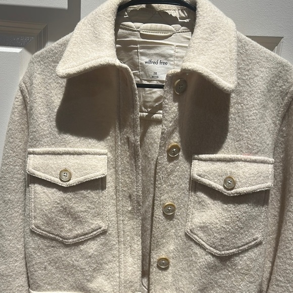 Women's Cream Jacket - Picture 4 of 4